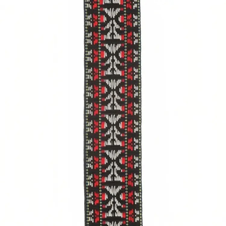D'Addario Nylon Woven Guitar Strap - Hootenanny Style 2 - Image 2