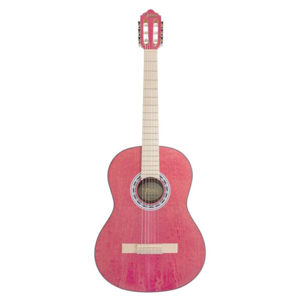 Valencia Series 300 classic guitar 4/4, Sitka Spruce & Mahogany, Pink