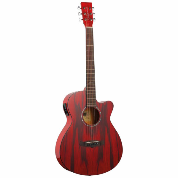 Tanglewood – Azure Super Folk – Shimmer Red Gloss – TA4CERD