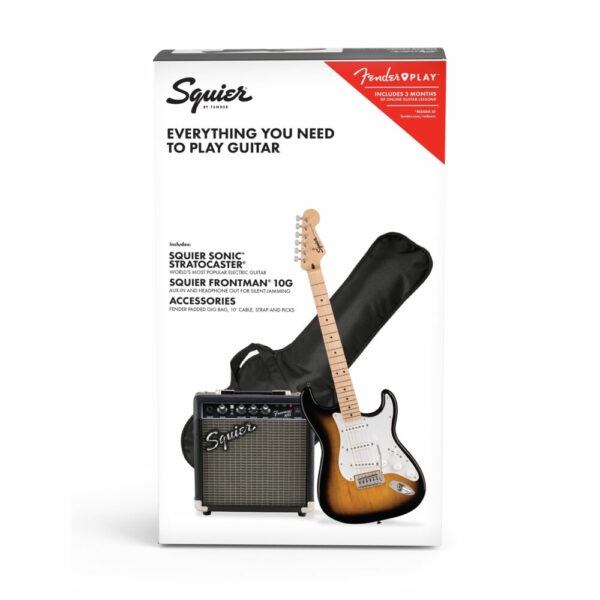 Squier Sonic® Stratocaster® Pack - 2 Tone Sunburst - Image 2