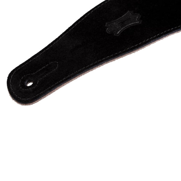 Levy's - Leathers Suede Guitar Strap - MS26-BLK 2 1/2" - Image 3