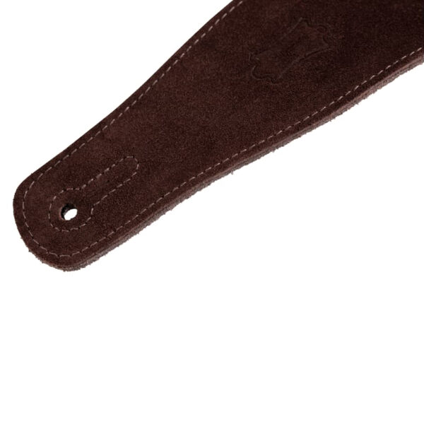 Levy's - Leathers Suede Guitar Strap - MS26-BRN 2 1/2" - Image 2