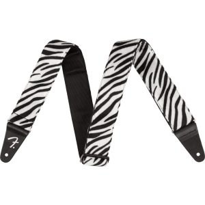 Fender Wild Animal Print Straps - Zebra