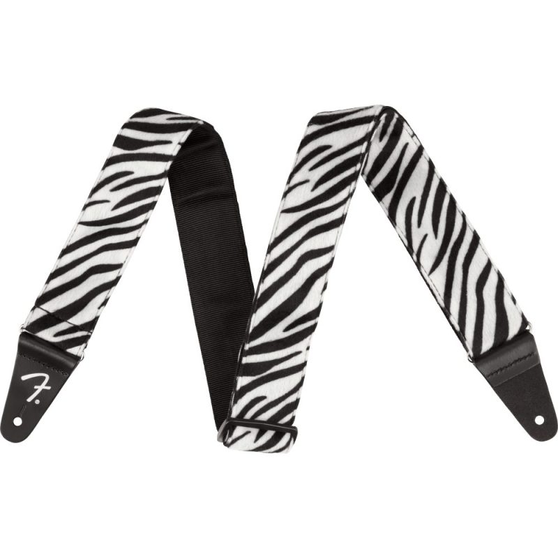 Fender Wild Animal Print Straps - Zebra