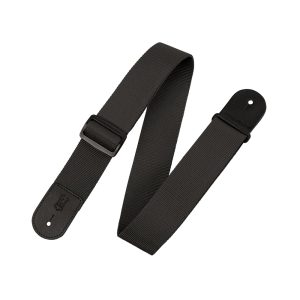 Levys Leathers M8POLY-BLK 2" Polypropylene Guitar Strap