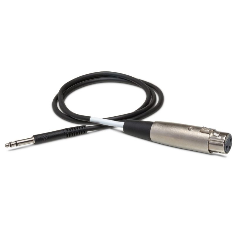 Hosa Balanced Interconnect XLR3F to TT TRS