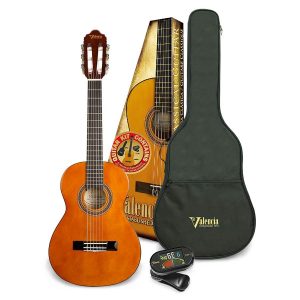 Valencia VC101K Series 100 classic guitar kit - 1/4 size with Bag and clip tuner