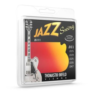 Thomastik Infeld Jazz Swing flatwound string set electric 11-47