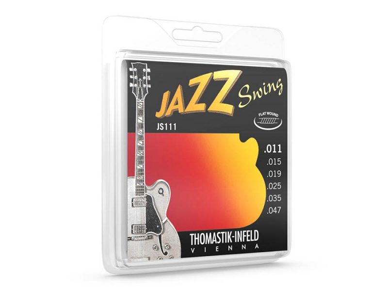 Thomastik Infeld Jazz Swing flatwound string set electric 11-47