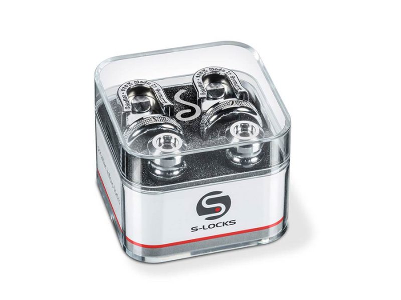 Schaller S-Locks strap lock set Chrome - Image 2
