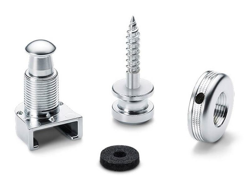 Schaller S-Locks strap lock set Chrome - Image 3