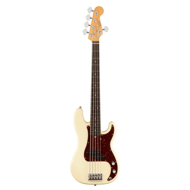 Fender American Pro II Precision Bass V, Olympic White