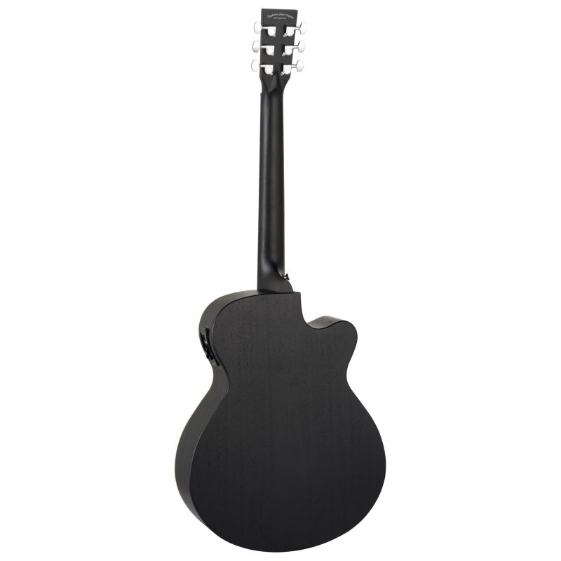 Tanglewood Blackbird Super Folk LH, Smokestack Black Satin, TB4CELH - Image 2